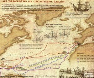 пазл Путешествия Христофора Колумба